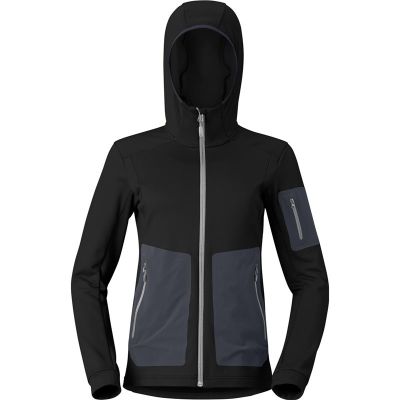 Norrøna Falketind Warm2 Stretch Hood W´s Caviar Black - XS