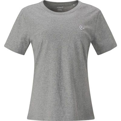 Norrøna /29 Cotton Viking Patch T-Shirt W´s Grey Melange - XS