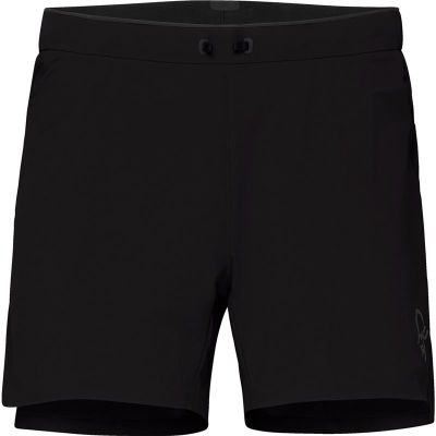 Norrøna Senja Flex1 5'' Shorts M's Caviar Black - L