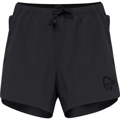 Norrøna Senja Flex1 4'' Shorts W´s Caviar Black - XS