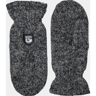 Hestra Basic Wool Mitt Charocoal - 8