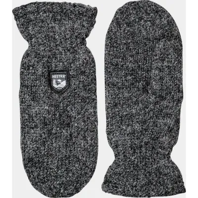 Hestra Basic Wool Mitt Charocoal - 8, kuva 1 / 1