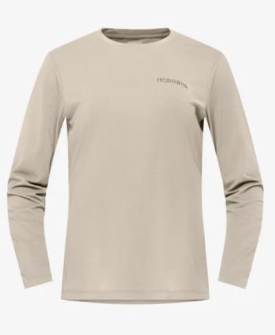 Norrøna Femund Tech Long Sleeve W´s Oatmeal - XS
