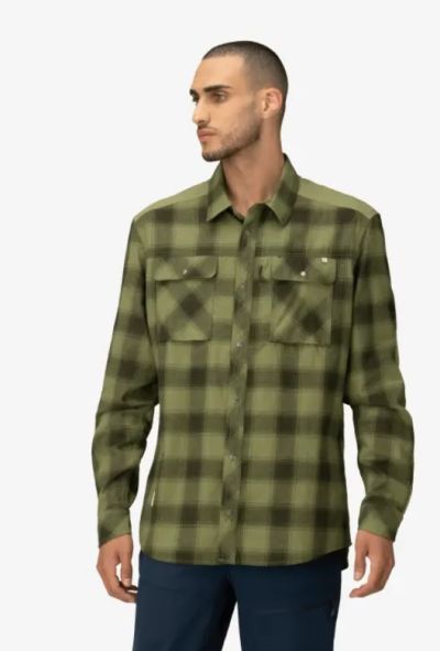 Norrøna Femund Flannel Shirt M'S Rosin - L