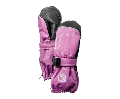Hestra Baby Zip Long Mittens Kids Cerise - 1