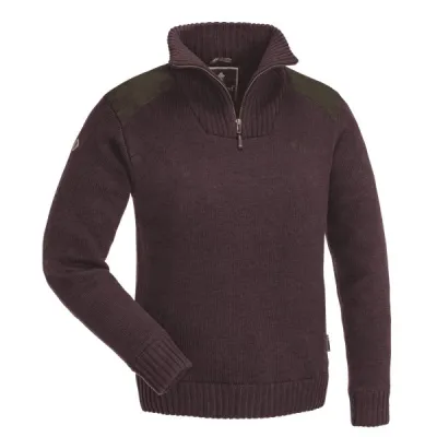 Pinewood Hurricane Sweater W Burgundy Mel - XL, kuva 1 / 1