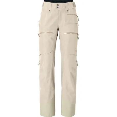 Norrøna lofoten Gore-Tex Insulated Pants W'S Oatmeal - M