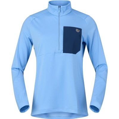 Norrøna Femund Warm1 Half-Zip W´s Frozen Fjord - L
