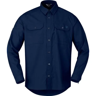 Norrøna Femund Cotton ShirtM's Navy Blazer - S, kuva 1 / 1