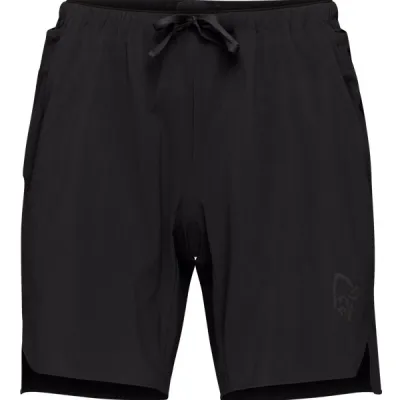 Norrøna Senja Flex1 8" Shorts W´s Caviar - L, kuva 1 / 1