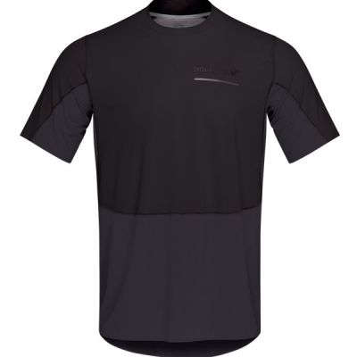 Norrøna Senja Equaliser Lightweight T-Shirt M's Caviar - S