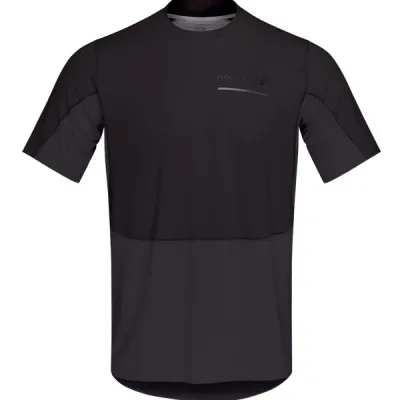 Norrøna Senja Equaliser Lightweight T-Shirt M's Caviar - L, kuva 1 / 1