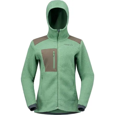 Norrøna Trollveggen Warm3 Zip Hood W'S Dark Ivy - XS, kuva 1 / 1