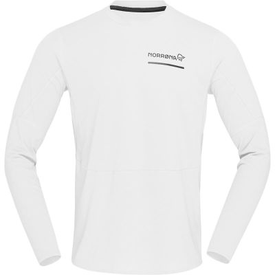 Norrøna Senja Equaliser Lightweight Long SleeveM's Snow White - XL