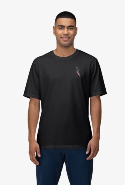 Norrøna /29 Cotton ActivityEmbroidery T-Shirt M'S Caviar - L