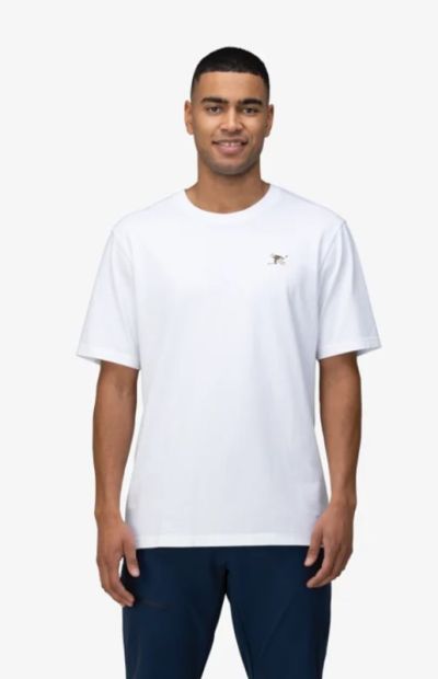 Norrøna /29 Cotton ActivityEmbroidery T-Shirt M'S Pure White - S
