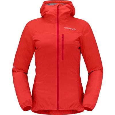 Norrøna Falketind Aero60 Hood W´s Arednalin Red - M