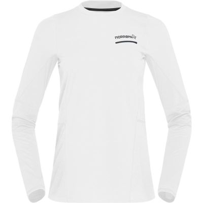 Norrøna Senja Equaliser Lightweight Long SleeveW´s Snow White - XS