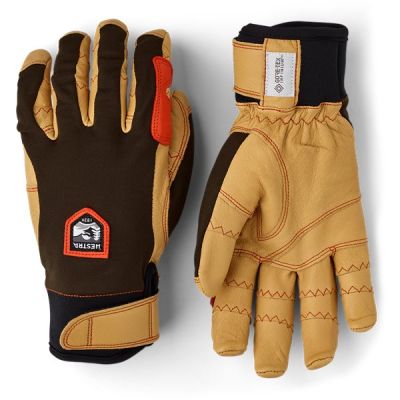 Hestra Ergo Grip Active - 5 Finger Dark Forest/Natural Brown - 6