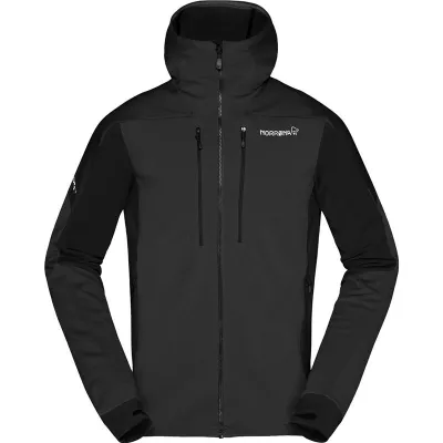 Norrøna Trollveggen Powerstretch Pro Zip Hood M'S Caviar - XL, kuva 1 / 1