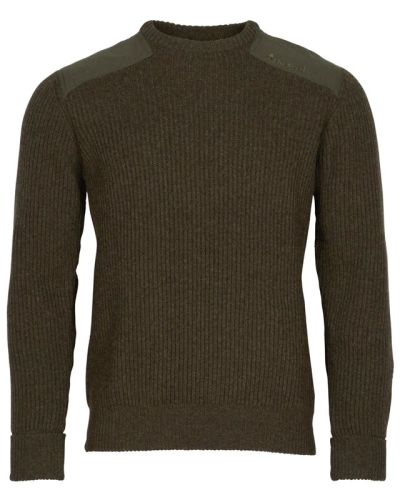 Pinewood Lappland Rough SWEATER Mossgreen Mel - XXL