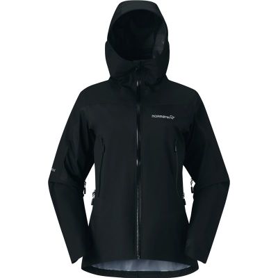 Norrøna Falketind Gore-Tex Jacket W'S Caviar Black - L