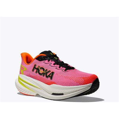 Hoka W Mach X 3 Neon Rose / Neon Tangerine - 39 1/3