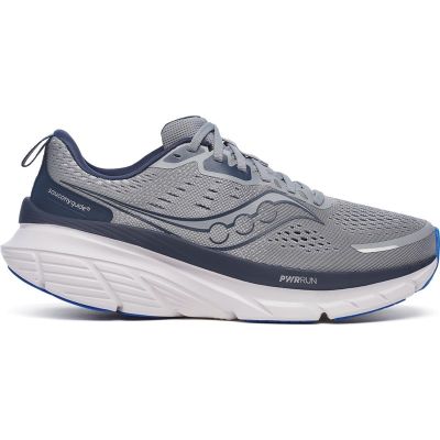 Saucony Guide 18 Wide Men Flint/Navy - 40,5
