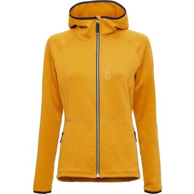 Elevenate Women's Skiers Fleece Hood Mineral Yellow - L