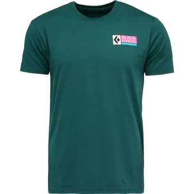Black Diamond M Bd Winter Ridge Ss Tee Deep Woods - L, kuva 1 / 1