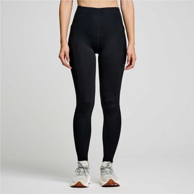 Saucony Hurricane Tight Women Black - L