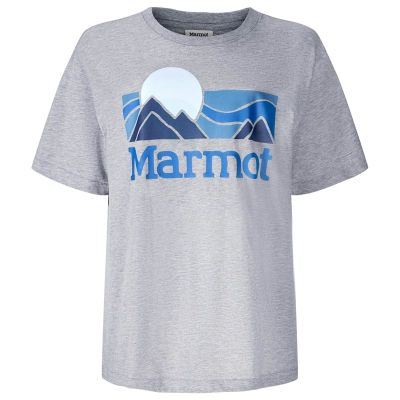 Marmot Wm's Coastal Tee SS Grey Heather - L