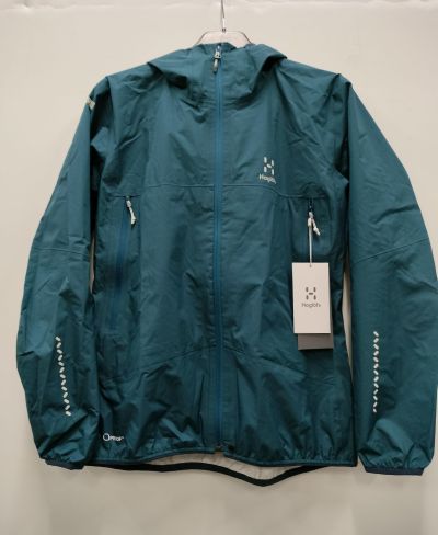 Haglöfs Women's L.I.M Proof Jacket M Dark Ocean (Outlet) naisten vedenpitävä kuoritakki