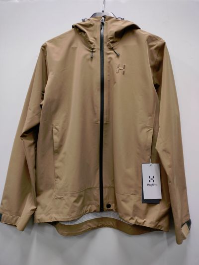 Haglöfs Women's Rosson Proof Jacket L Oak Brown (Outlet) naisten kuoritakki