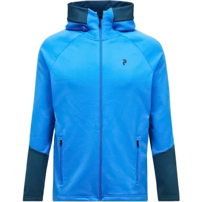 Peak Performance M Rider Essentials Zip Hood Azure Ascent/Mountain Lake - XXL, kuva 1 / 1