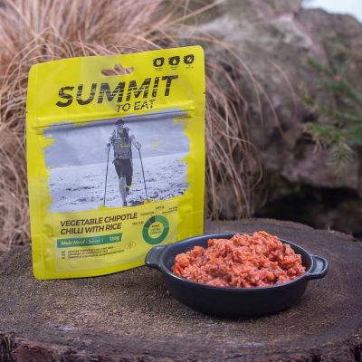 Summit To Eat Chipotle Vegetable Chilli With Rice Big Pack retkiruoka