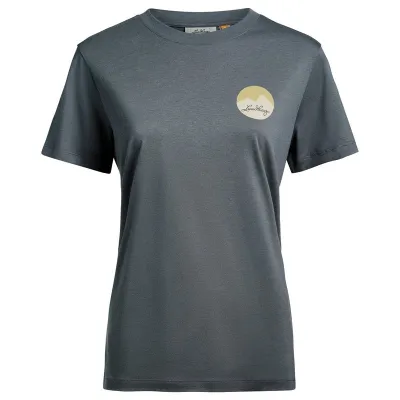 Lundhags Järpen Printed T-Shirt W Dk Sky Blue - XL, kuva 1 / 1