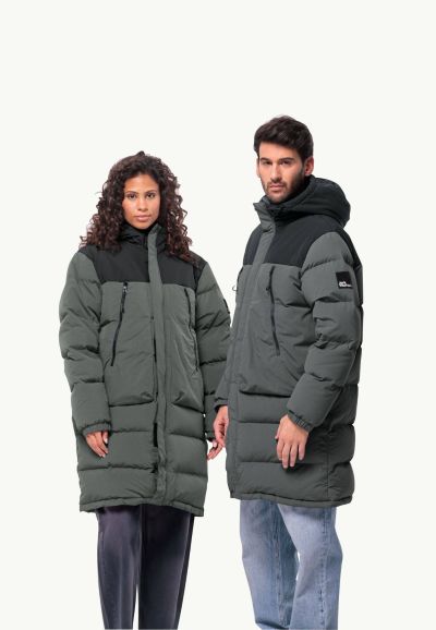 Jack Wolfskin Dellbrueck Long Jacket miesten ja naisten takki