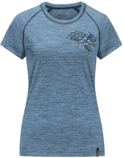 Jack Wolfskin Women's Kammweg Graph SS Tee naisten lyhythihainen t-paita, kuva 1 / 1