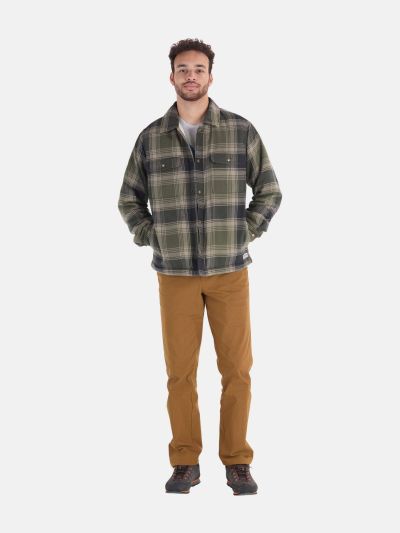 Marmot Men's Ridgefield Sherpa Flannel Jacket miesten välitakki