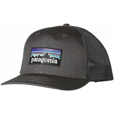 Patagonia P-6 Logo Trucker Hat Forge Grey - NoSize, kuva 1 / 1