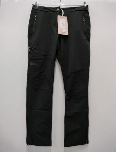 Jack Wolfskin Women's Holdsteig Pant Short 38 Musta (Outlet) naisten retkeilyhousut