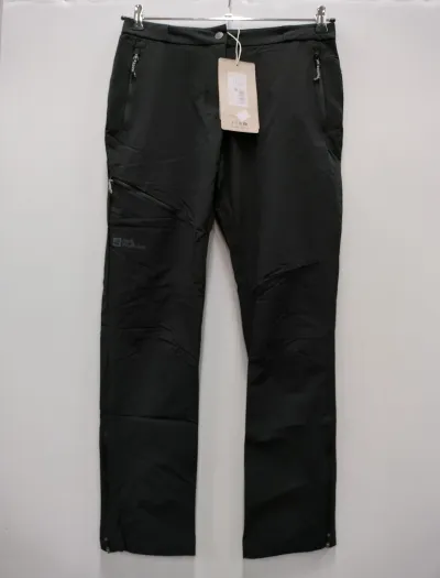 Jack Wolfskin Women's Holdsteig Pant Short 38 Musta (Outlet) naisten retkeilyhousut