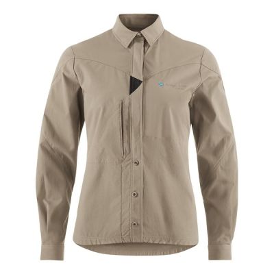 Klättermusen Garm LS Shirt W's Silver Green - XS