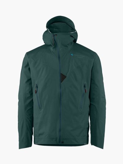 Klättermusen Vingtor Hood JacketM's Dark Deep Sea - L