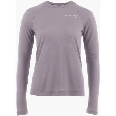 Klättermusen Groa LS Tee W's Purple Dove - XS