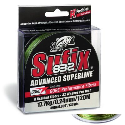 Sufix 832 Braid 120 m punottu siima, Camo - 0,18 mm