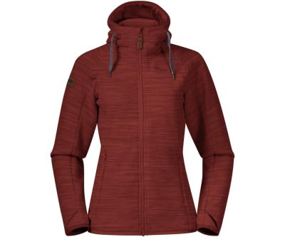 Bergans Hareid Fleece Jacket Women Chianti Red - XS