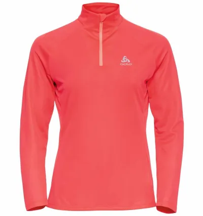 Odlo Women's ESSENTIAL Half-Zip Running Mid Layer naisten välikerros