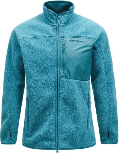 Peak Performance Men's Pile Zip Jacket miesten välikerrostakki, kuva 1 / 1